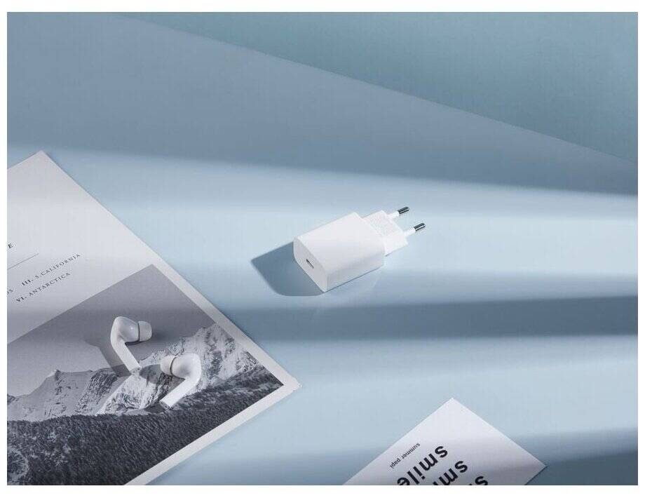 Сетевое зарядное устройство Xiaomi Adaptor 20W Type-C (AD201EU)