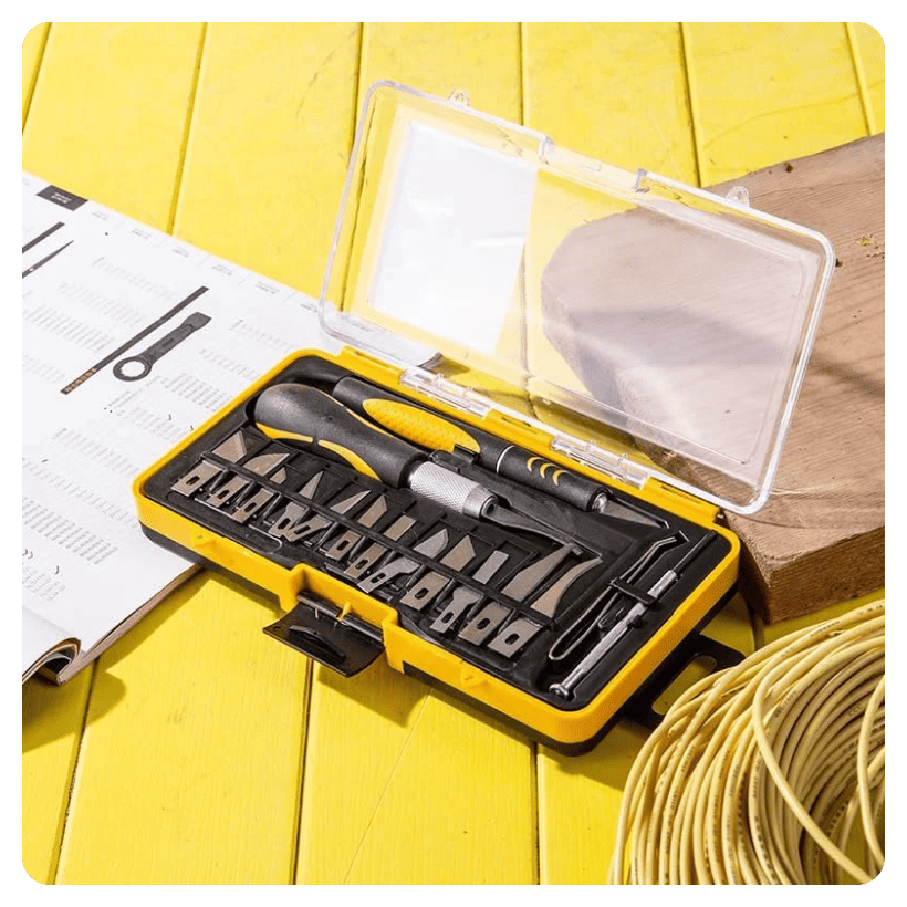 Набор многофункциональных ножей Xiaomi Deli Utility Knife DL-DP1