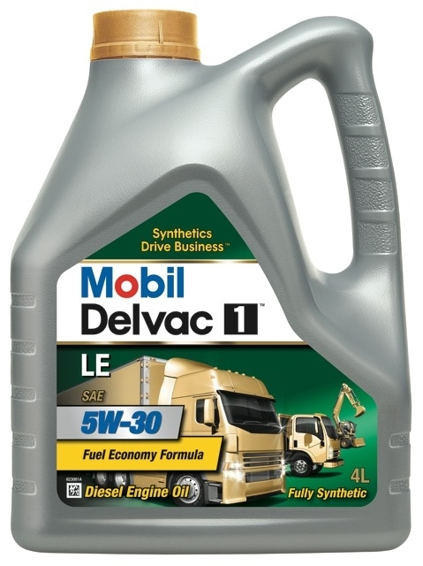 Mobil Delvac 1 LE 5W-30 синтетическое моторное масло