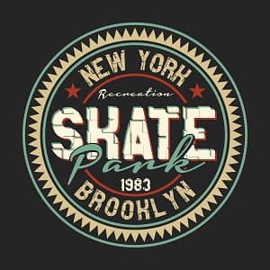 принт Skate park