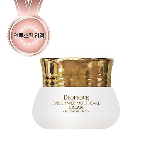 Крем для лица c протеинами паутины пауков Deoproce spider web multi care cream 50г