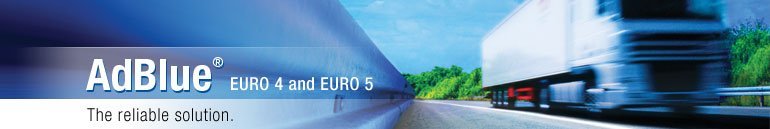 AdBlue EURO 4, 5 AdBlue уменьшит выбросы в окружающую среду