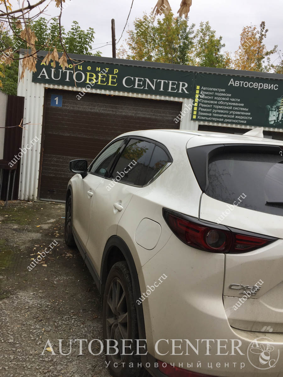 Mazda CX5 (защитная сетка на бампер)