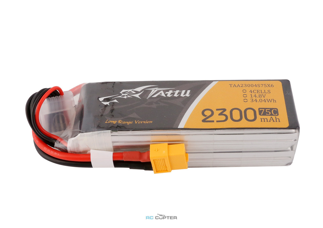 АКБ Gens Ace TATTU 2300mAh 14.8V 75C 4S1P Lipo Battery Pack-01 АКБ Gens Ace TATTU 2300mAh 14.8V 75C 4S1P Lipo Battery Pack-01.jpg