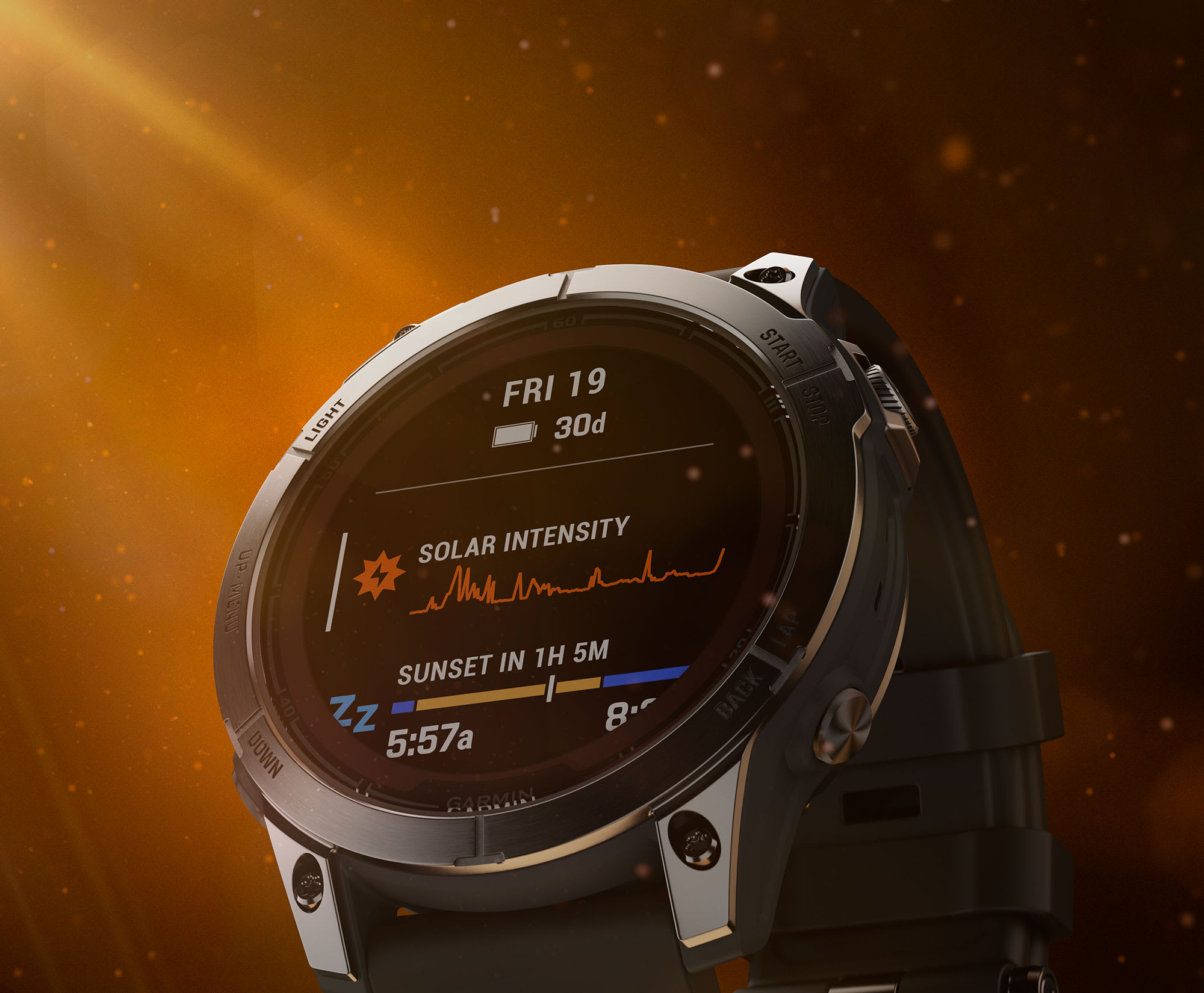 Garmin fēnix 7S Pro — автономность с солнечной зарядкой