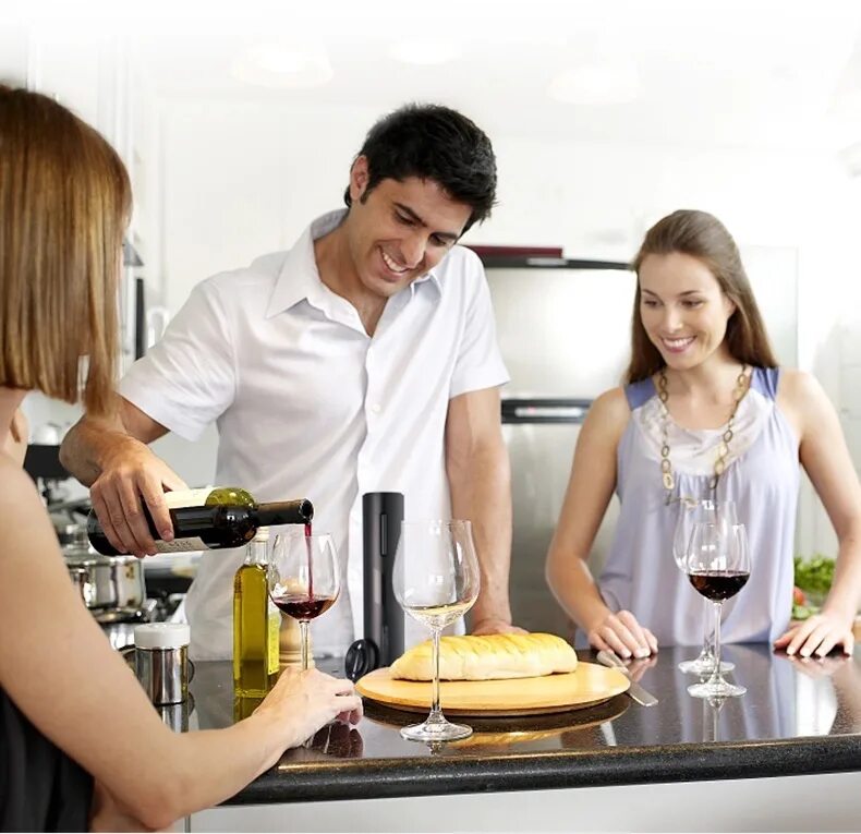 Винный набор Circle Joy Darth Vader 2 in 1 Wine Opener and Preserver rechargeable (CJ-TZ21)