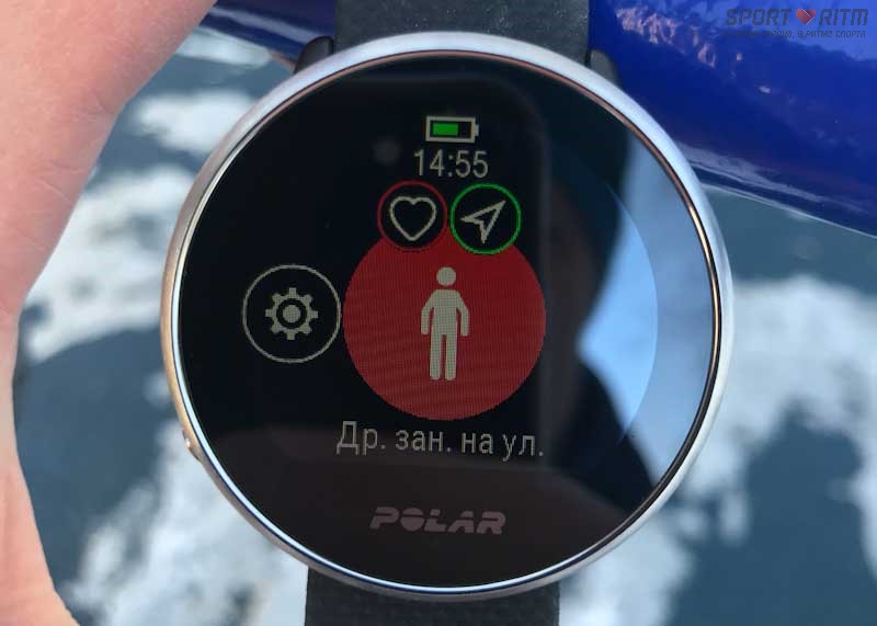 polar ignite черного цвета