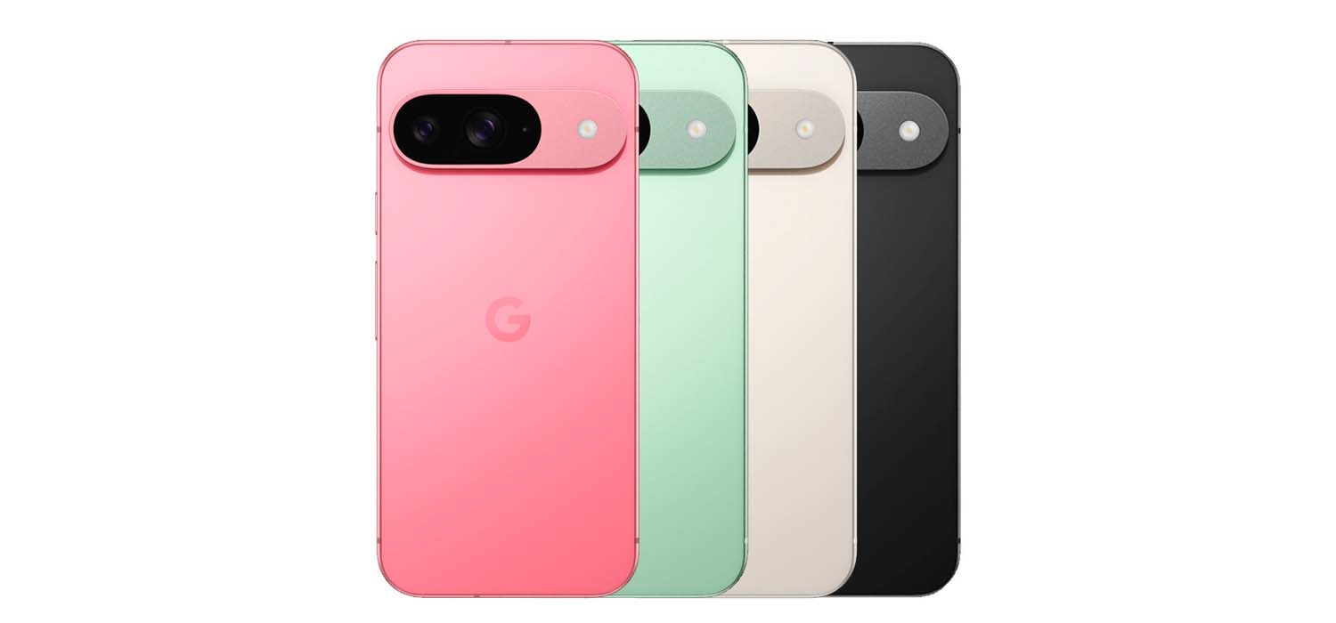 смартфон Google Pixel 9 в официальных цветах и конфигурациях памяти