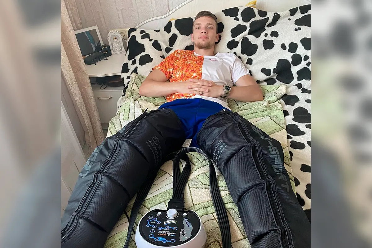 компрессионный массажёр для спортсменов