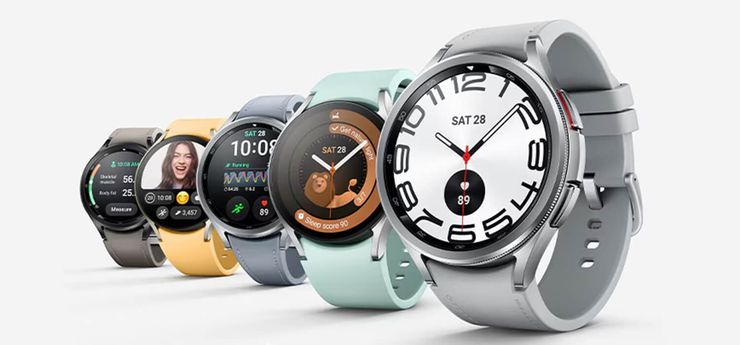 Умные часы и браслеты Samsung Galaxy Watch для повседневного использования и спорта Умные часы и браслеты Samsung Galaxy Watch на руке
