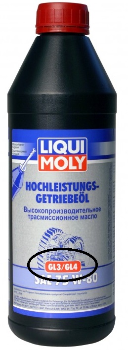 Liqui Moly (GL-3/GL-4) 75W-80