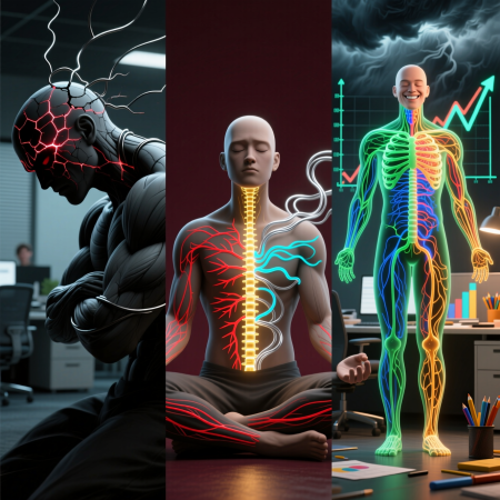 <img src="suppressed-aggression-transformation-mastery.jpg" alt="Suppressed aggression recovery: transforming destructive patterns into personal power through nervous system integration">