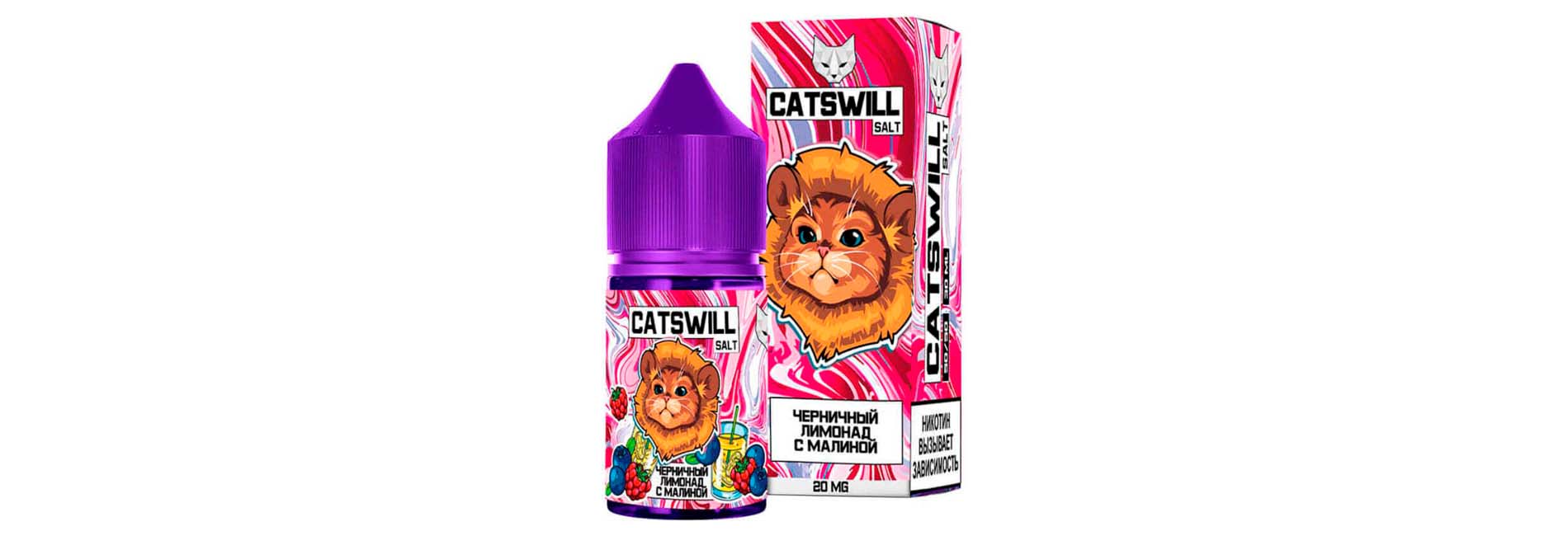CATSWILL Salt 2% STRONG недорого для уверенной крепости и насыщенного вкуса