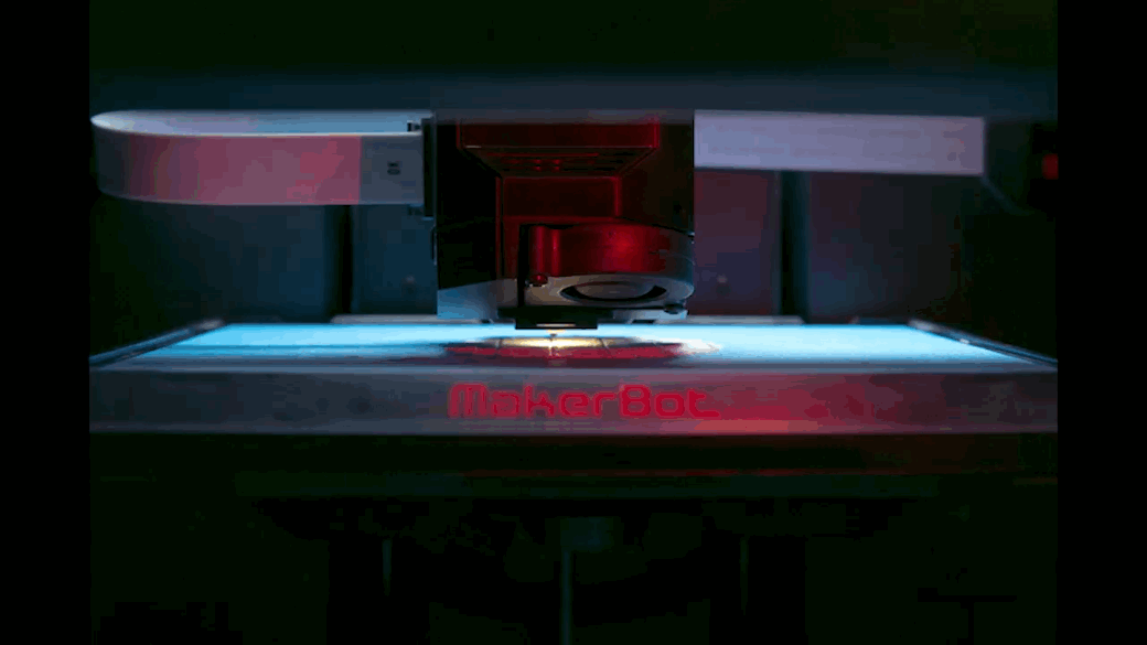 3d printer printing plastik
