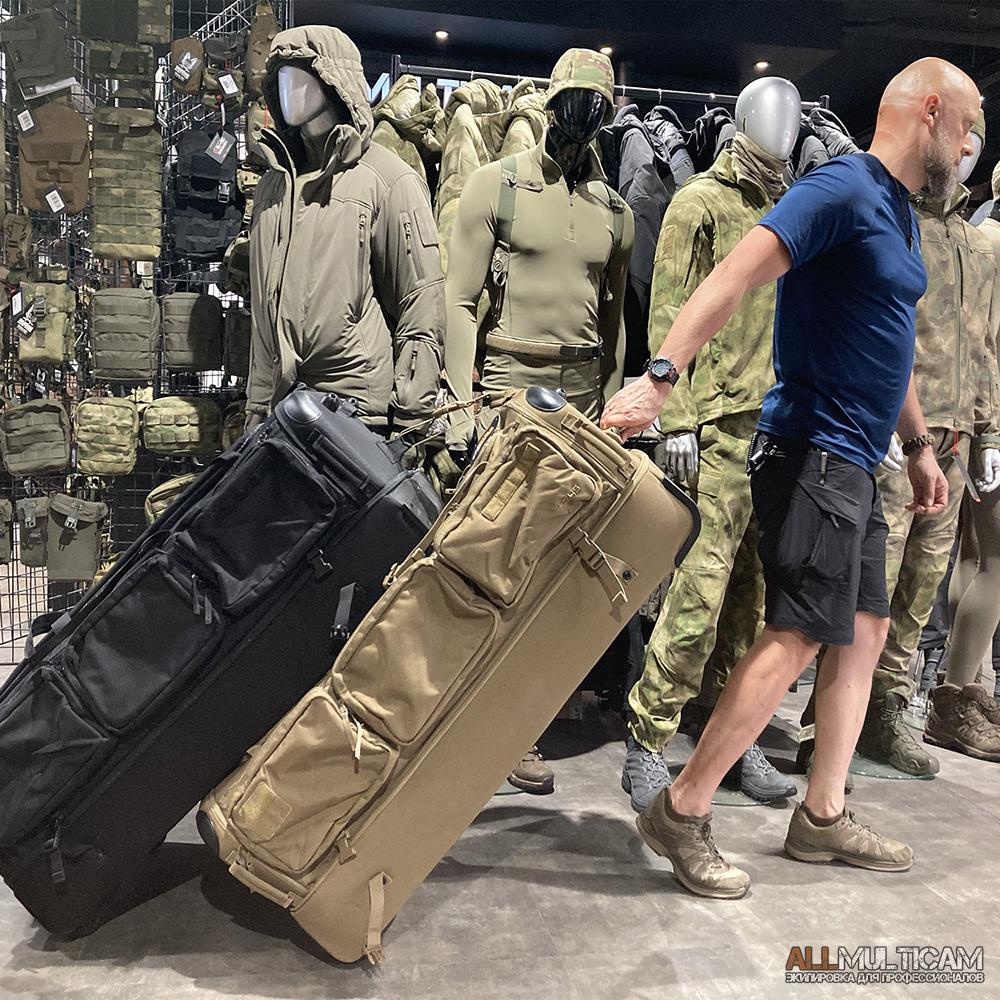 В качестве материала применяется высокопрочная ткань Cordura 1000D Транспортная сумка "Карго+" от российской компании 5.45 Design