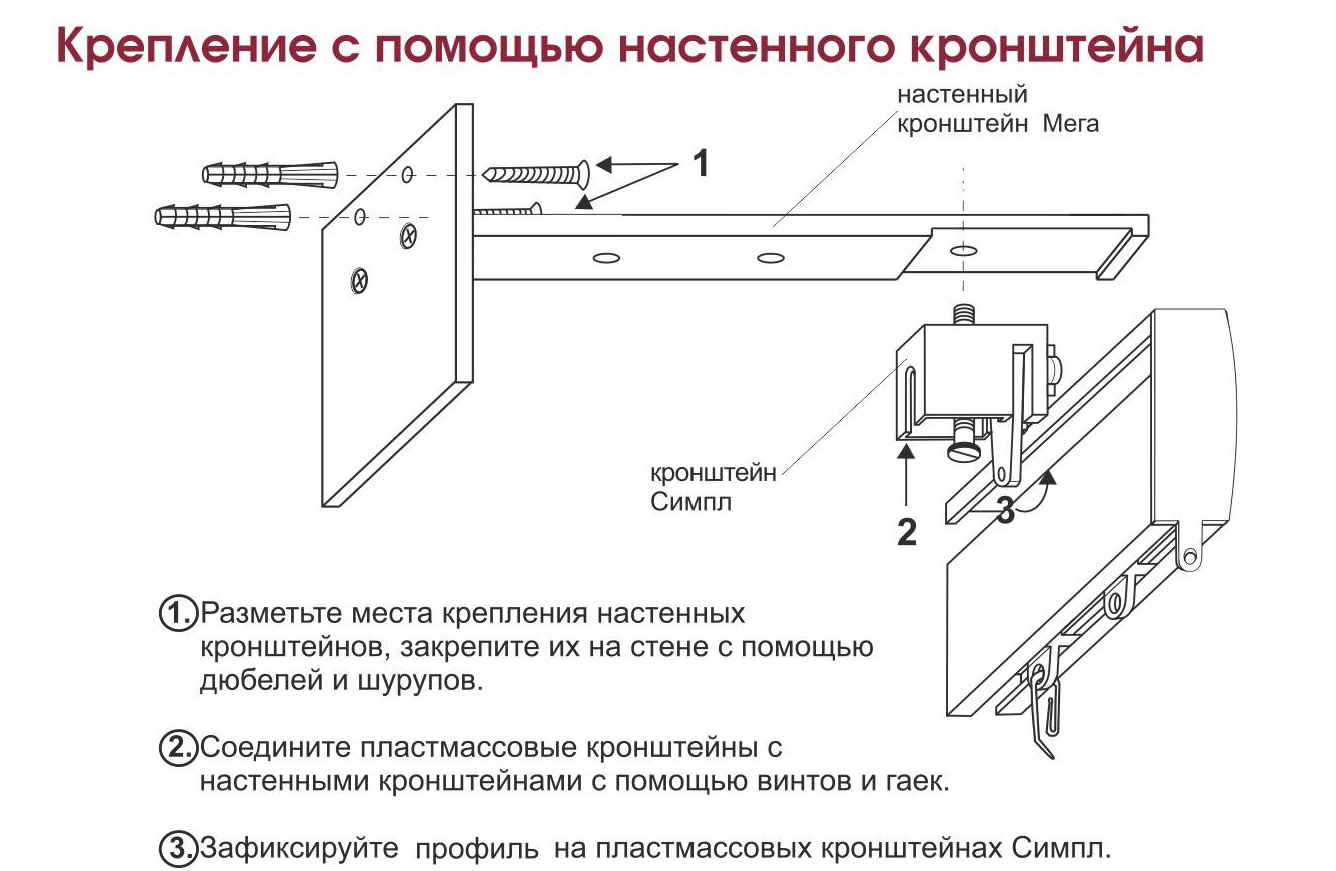 крепление с помощью настенного кронштейна Мега.jpg
