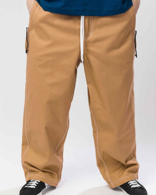 Джинсы Codered Real Baggy Бежевый Темный