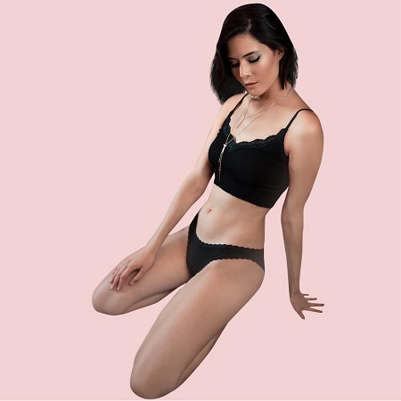 Рис.1 Менструальные трусы UNA bikini Lace