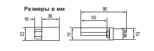 Размеры Johnson Controls P100EE-65D