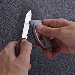 Точилка для ножей Victorinox 7.8714 карманная Sharpy серый