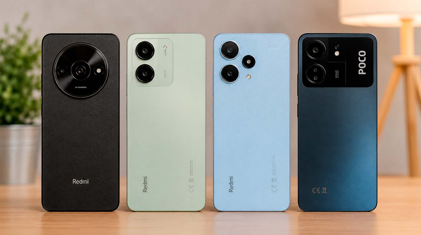 Redmi 13C и Poco C65 с памятью 128 и 256 ГБ Redmi 13C и Poco C65 с памятью 128 и 256 ГБ