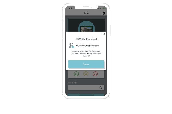 Обмен GPX-маршрутами