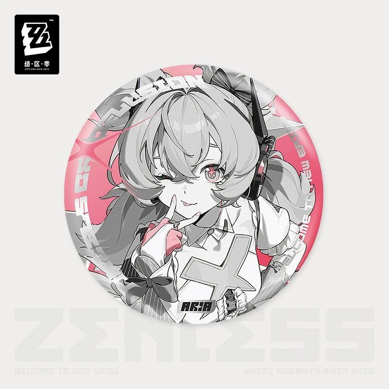 Светоотражающий Значок Zenless Zone Zero Cinema Series Ария