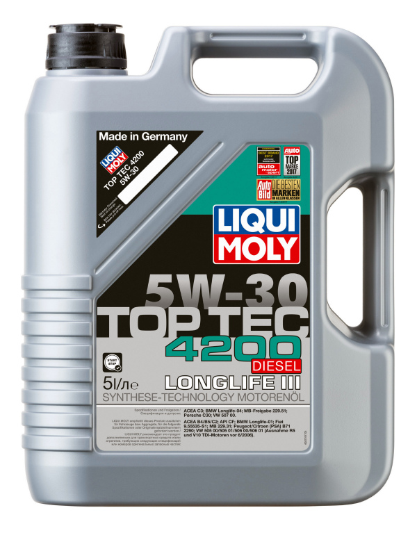Top Tec 4200 Diesel 5W30 НС синтетическое дизельное моторное масло
