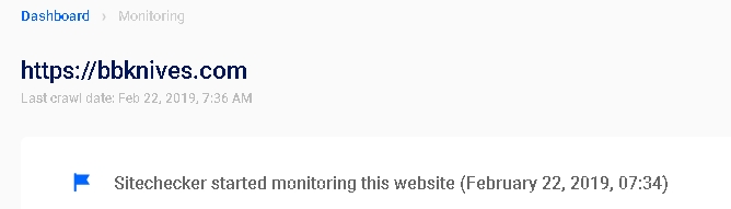 Мониторинг в Sitecheker