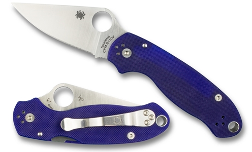 Складной нож Spyderco Para 3 Blue