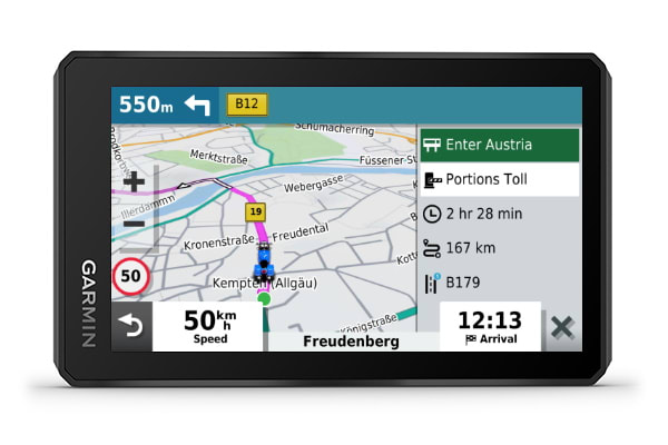 Подсказки Garmin Real Directions