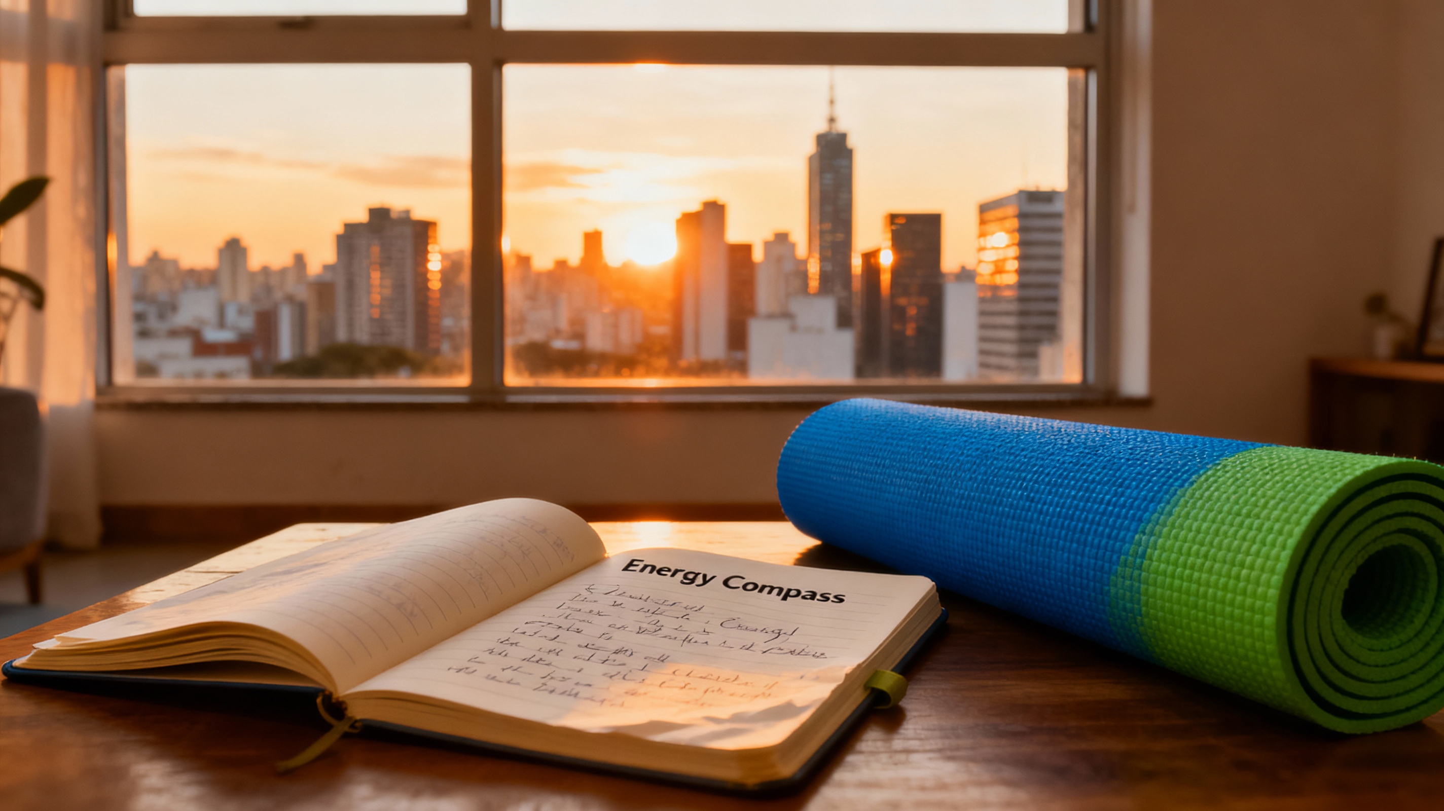compass-contentment <img src="compass-contentment.jpg" alt="Open Energy Compass notebook São Paulo sunset yoga mat">