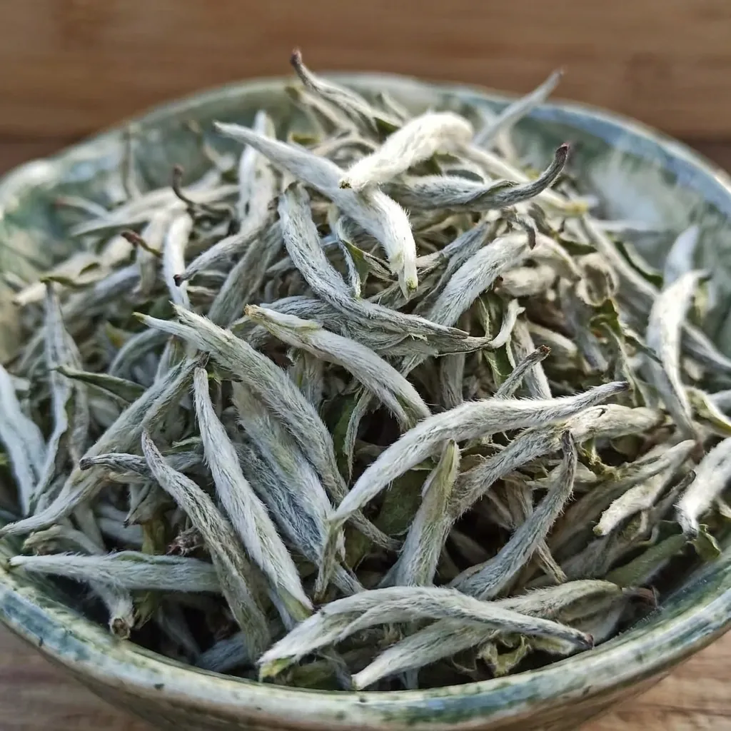 Ворс на белом чае