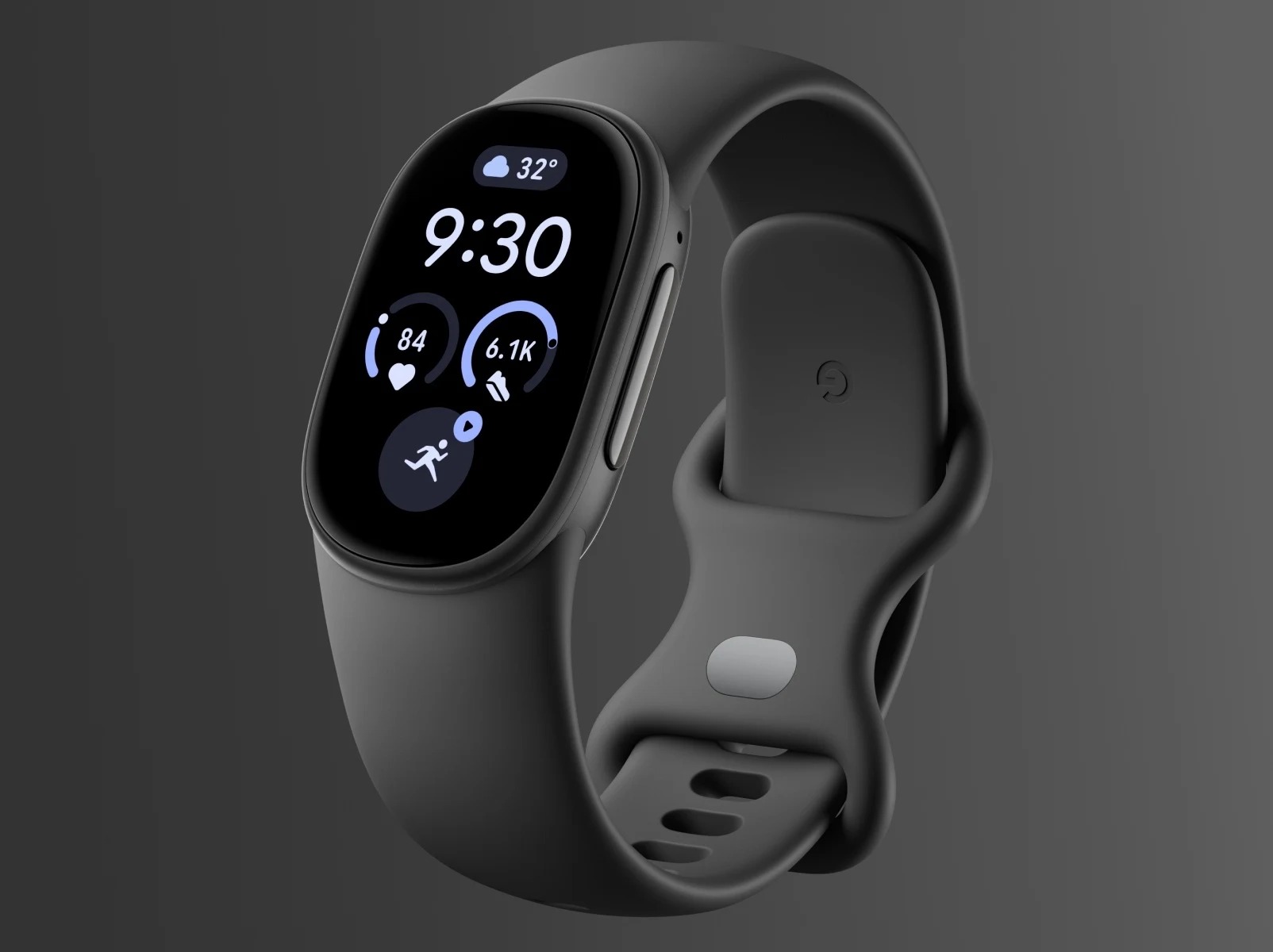 Fitbit Edge 2026 Obsidian: корпус и браслет целиком Fitbit Edge 2026 Obsidian: корпус и браслет целиком