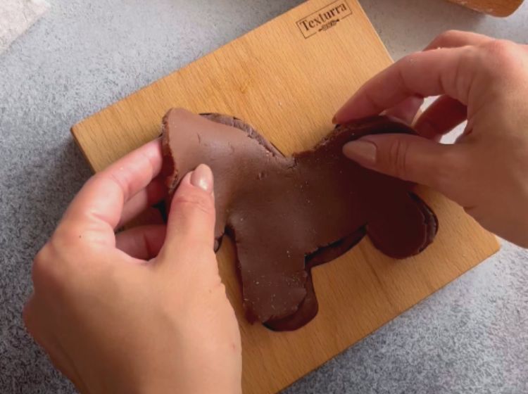 домашние пряники с арахисовой начинкой