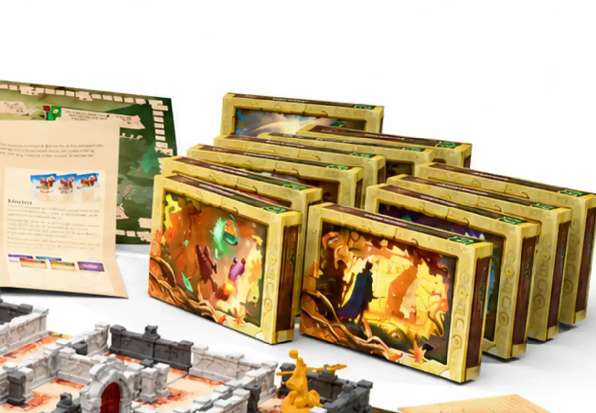 Одиннадцать секретных коробок зданий в кампании Labyrinth Chronicles