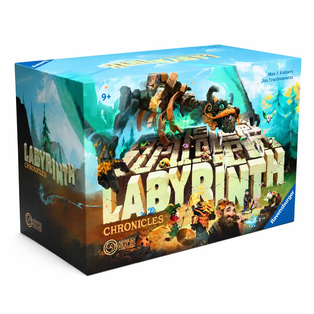Labyrinth Chronicles Core Box English Grey &mdash; коробка базовой игры на английском языке