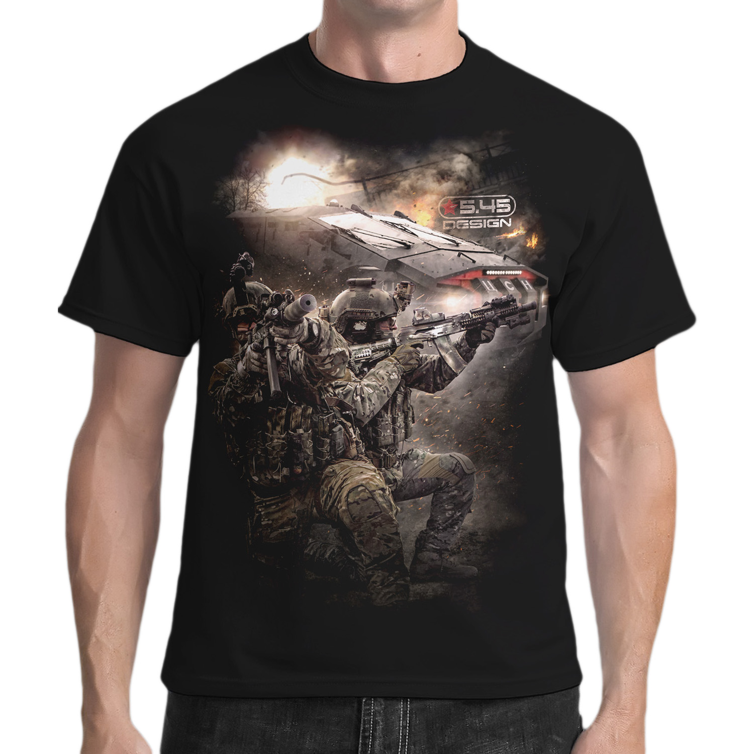 Футболка ЦСН Альфа-Фалькатус 5.45 DESIGN