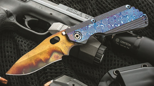 Нож со сталью SM-100