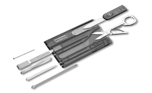 Швейцарская карта Victorinox SwissCard Onyx
