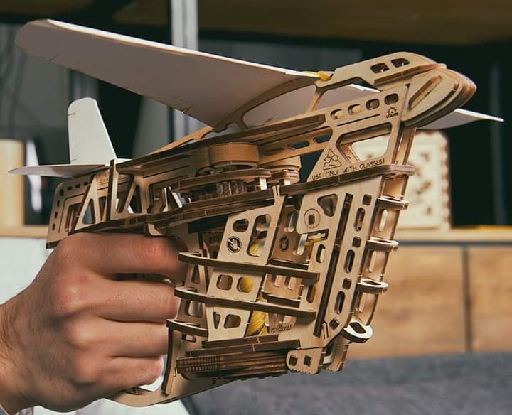 Пусковая установка для самолетика Ugears