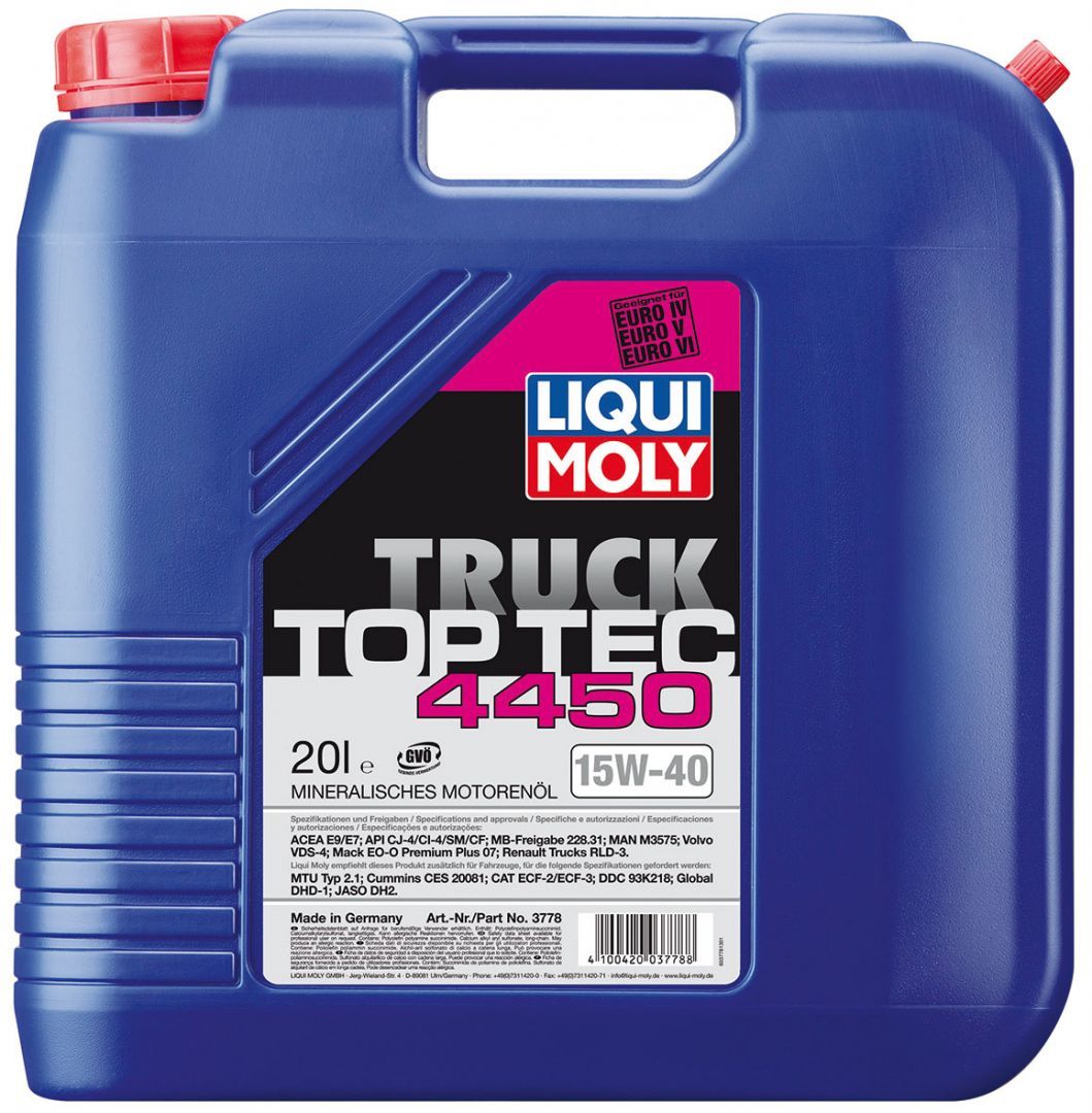 Liqui Moly Top Tec Truck 4450 15W-40