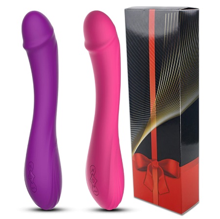 Вибраторы-фаллоимитаторы G-spot HWOK, с коробкой