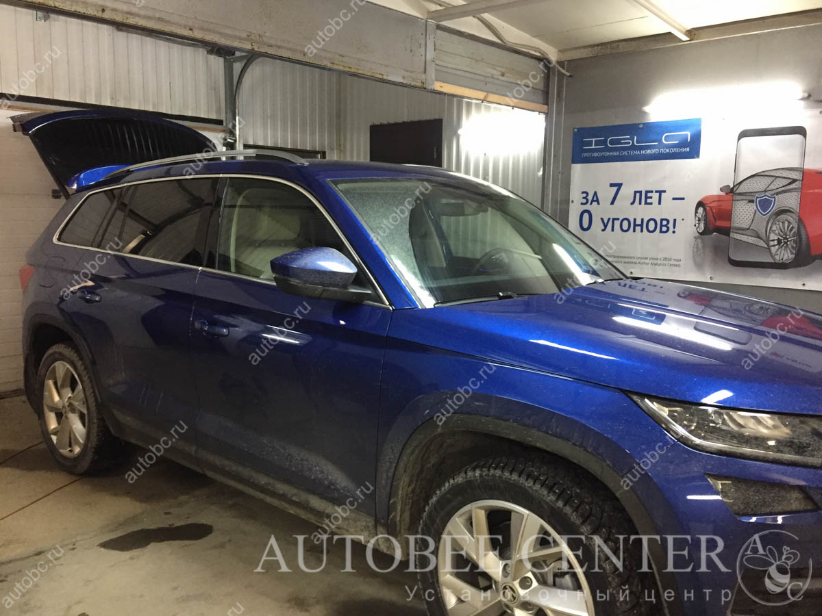 Skoda Kodiaq установка NeoLine