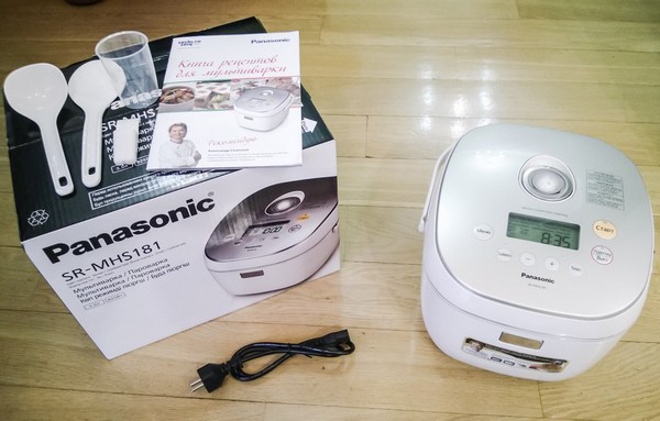 Мультиварка Panasonic SR-MHS 181 WTQ Распакованная