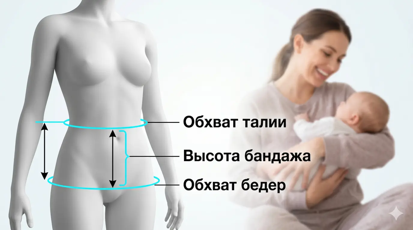 Обхват талии для бандажа Обхват талии для бандажа.webp