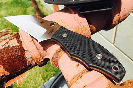 Нож с фиксированным клинком Ronin 2 Spyderco FB09GP2