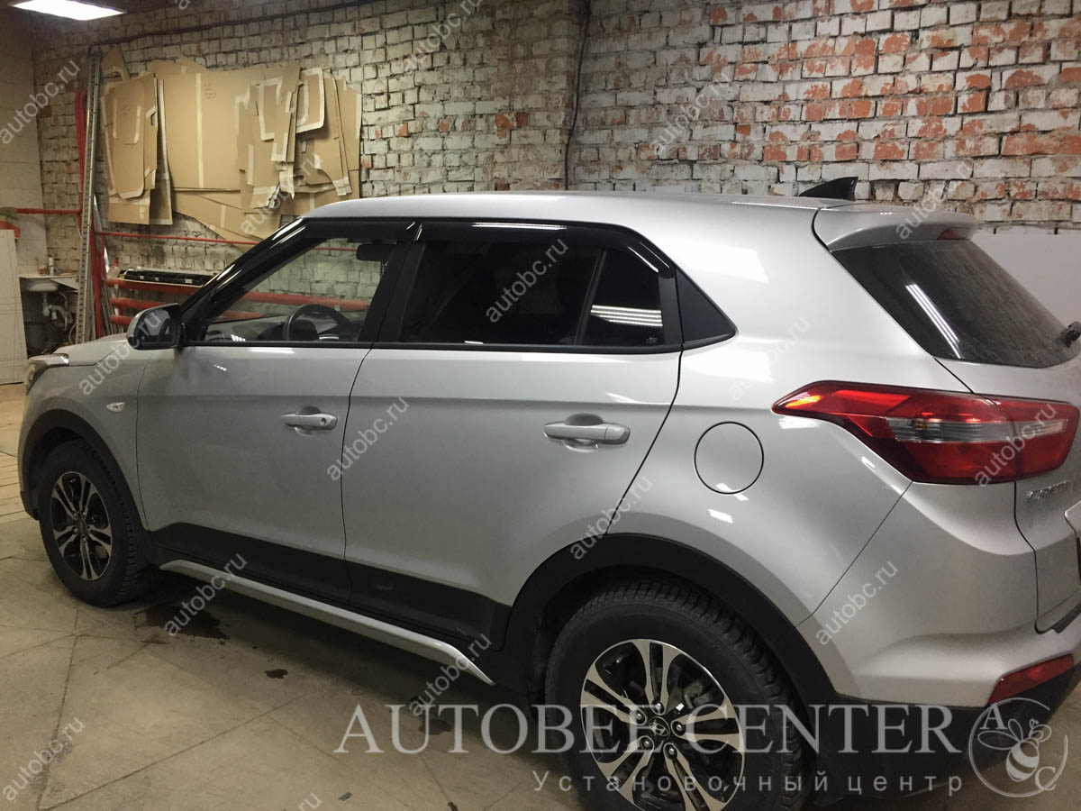 Hyundai Creta (установка магнитолы 9 дюймов и камеры заднего вида)