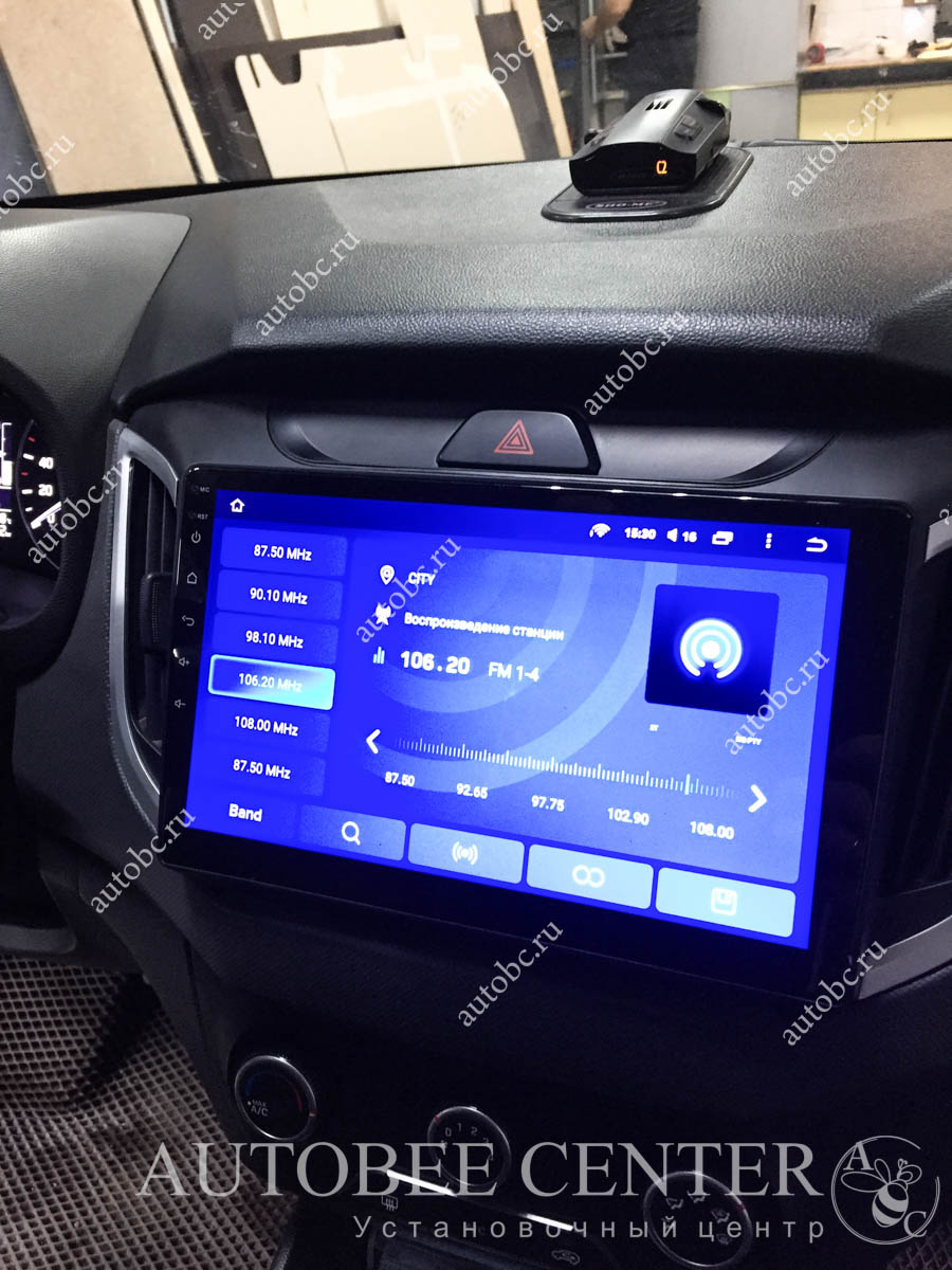 Hyundai Creta (установка магнитолы 9 дюймов и камеры заднего вида)