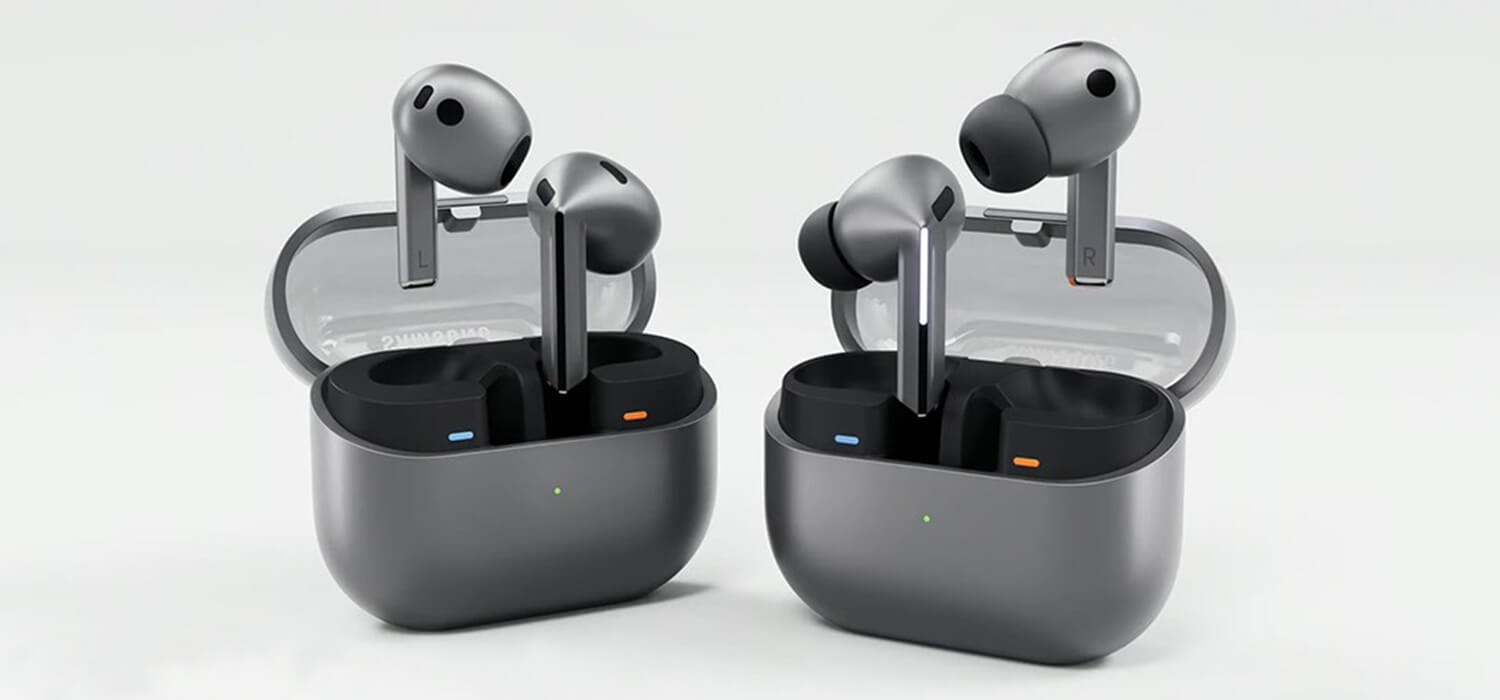 Наушники Samsung Galaxy Buds в зарядном кейсе с индикацией заряда Наушники Samsung в зарядном кейсе